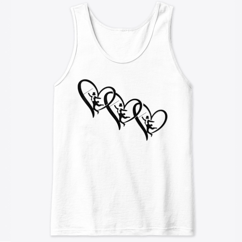Tap Dancer Dancing in a 3 Heart