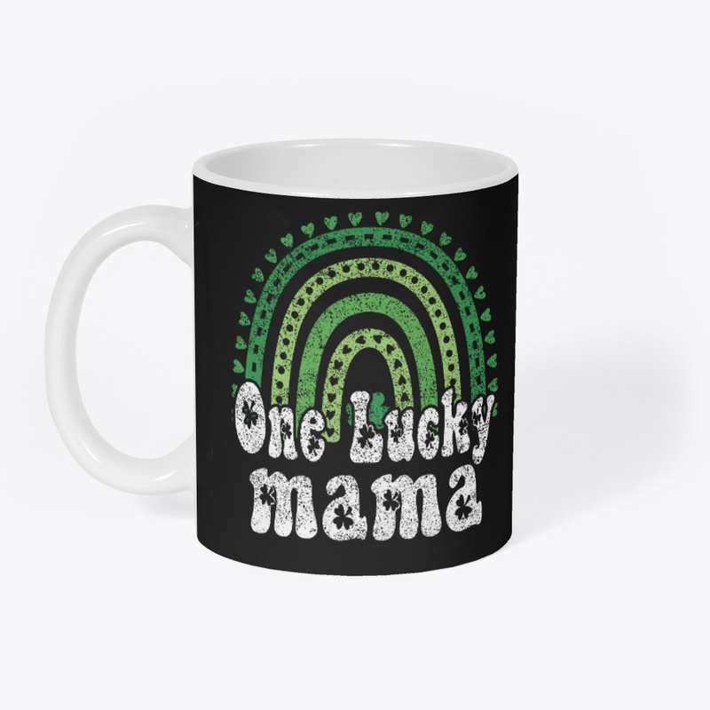 ST PATRICK'S DAY ONE LUCKY MAMA