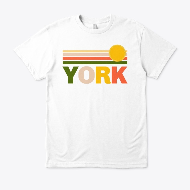 "Vintage York" T Shirt and Gift Items