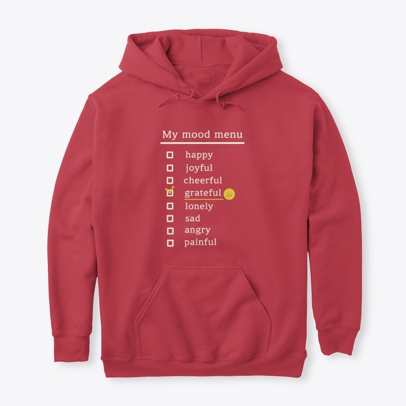 My mood menu(grateful)