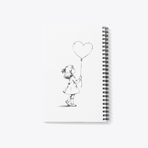 My Floating Heart G White T-Shirt Back
