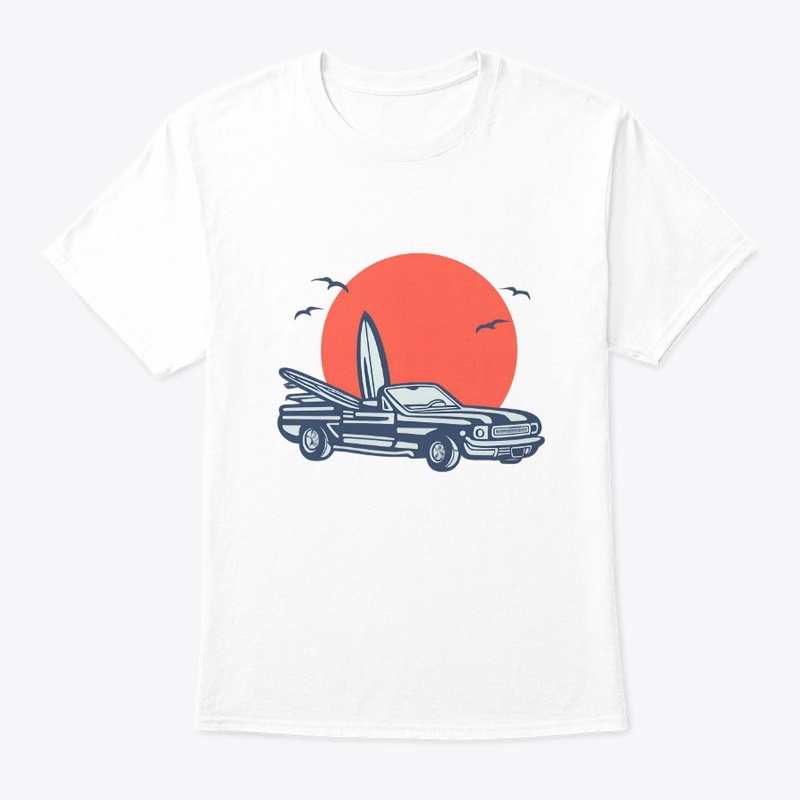 Retro Summer Beach Vibes T-Shirt