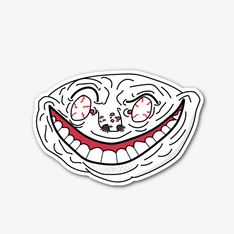 Smiley Man Sticker