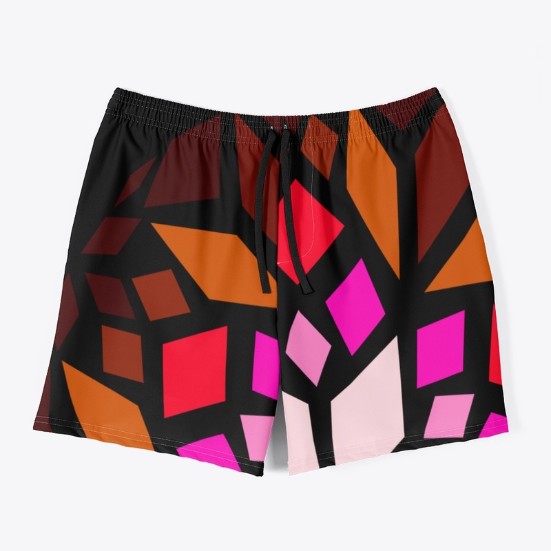 Magenta and Orange Tiles