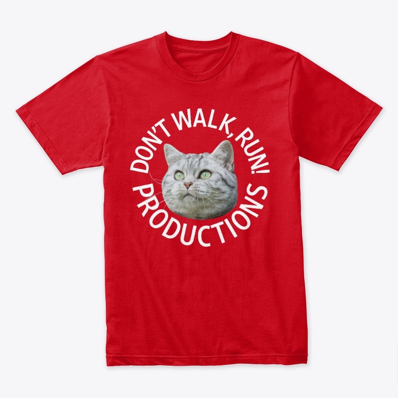 Don't Walk, RUN! - Cat Logo