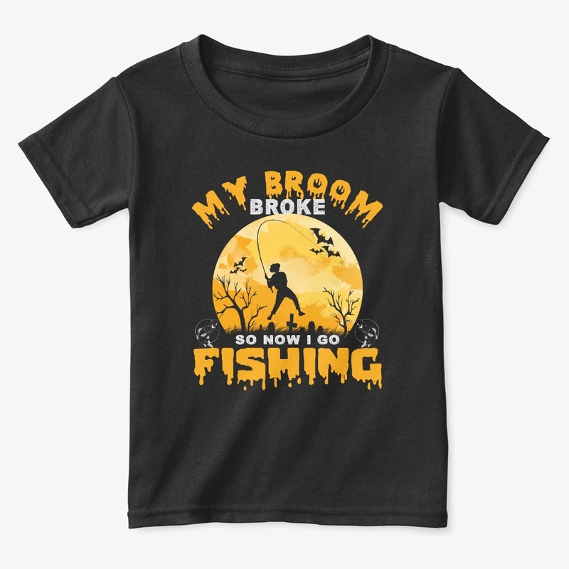 My Broom Broke so I go Fishing