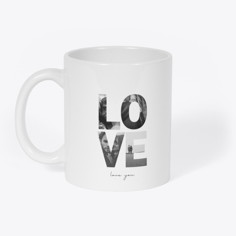 Attractive love printed Mugs