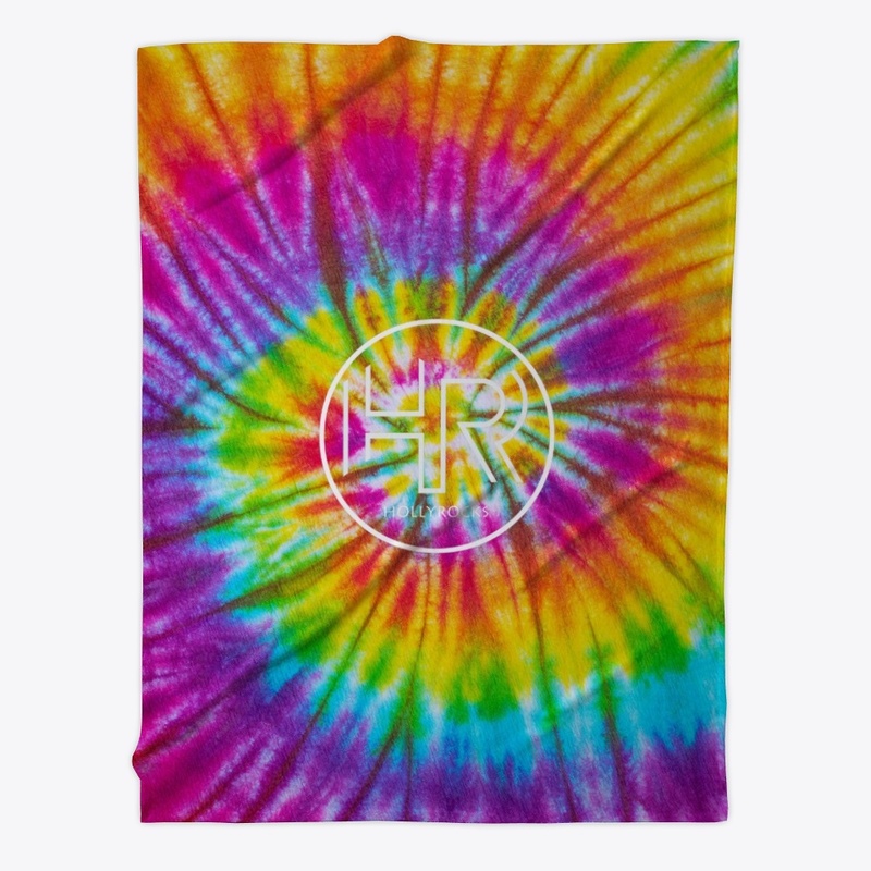 Tie Dye Fleece Blanket