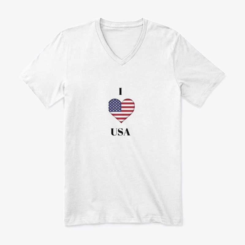 I love USA Tee - 4th of July Tee