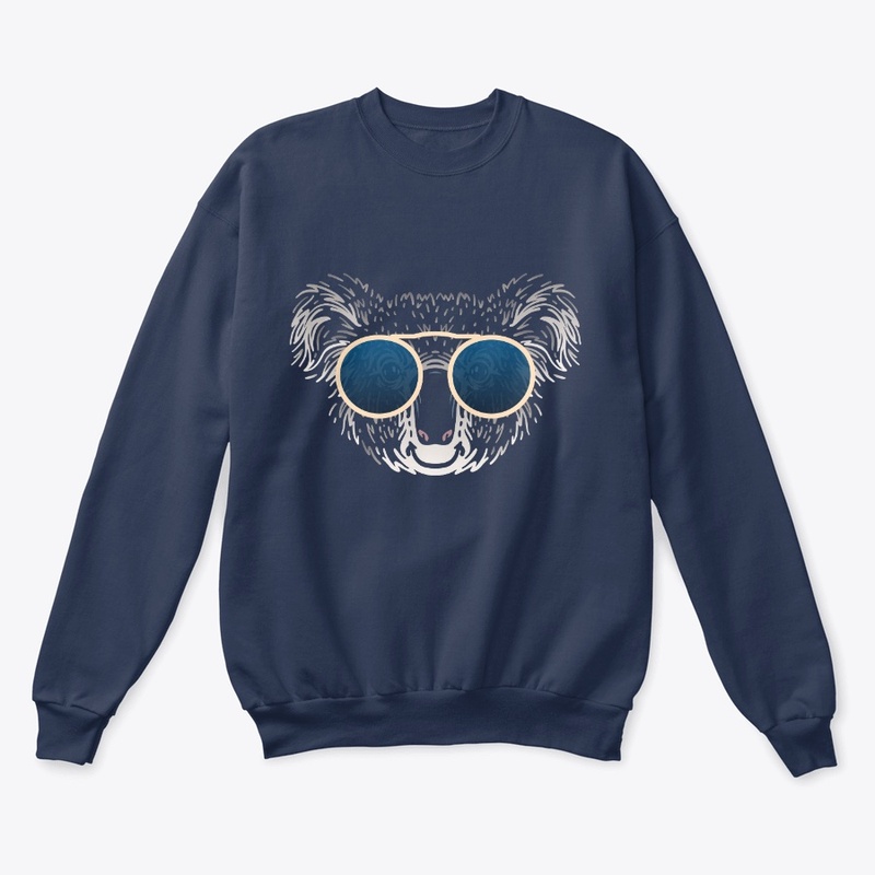 Cute Koala in Sunglasses (Colored+sg08)