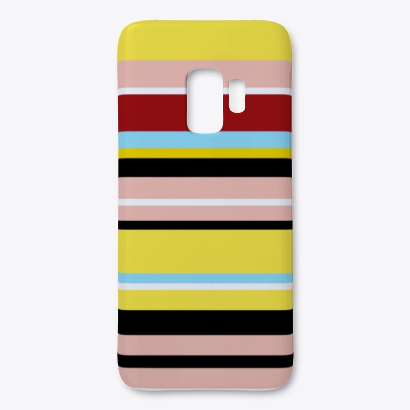 Abstract Colorful Striped Pattern