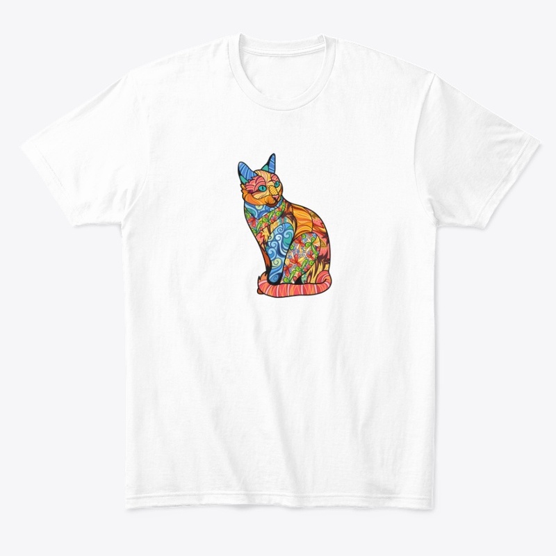 Colorful kitty