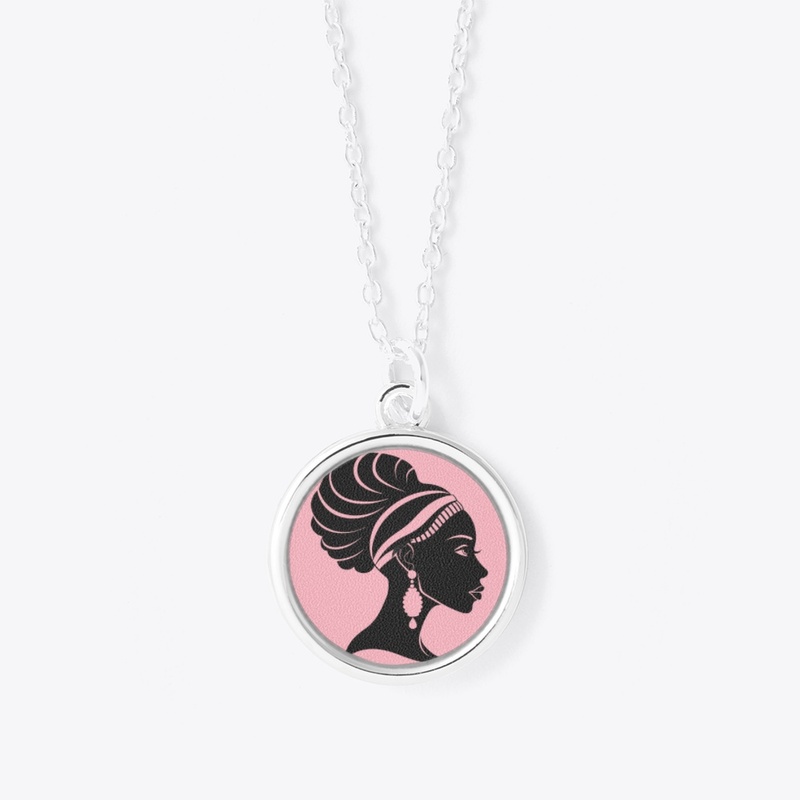Afrocentric, Queen, Diva Necklace