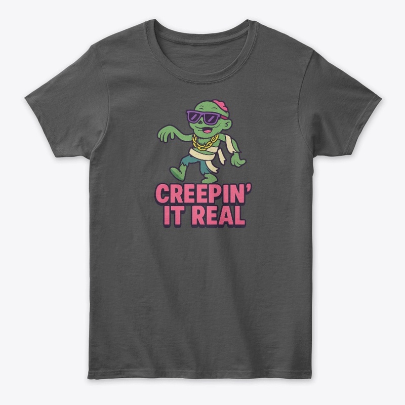 Funny Halloween Tee - Creepin It Real