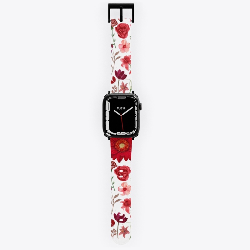 Red Flower Print