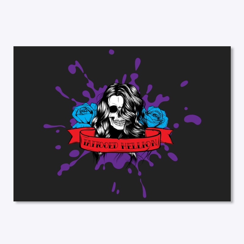 Tattooed Hellion Stickers