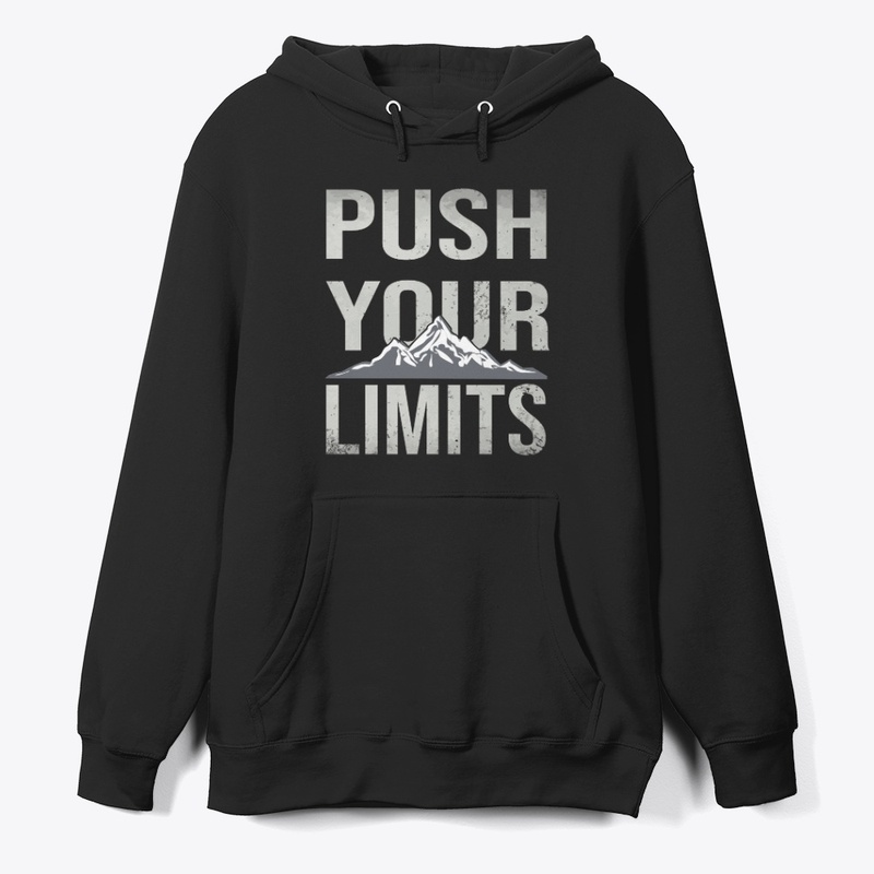 Push Your Limits Typography T-shirt
