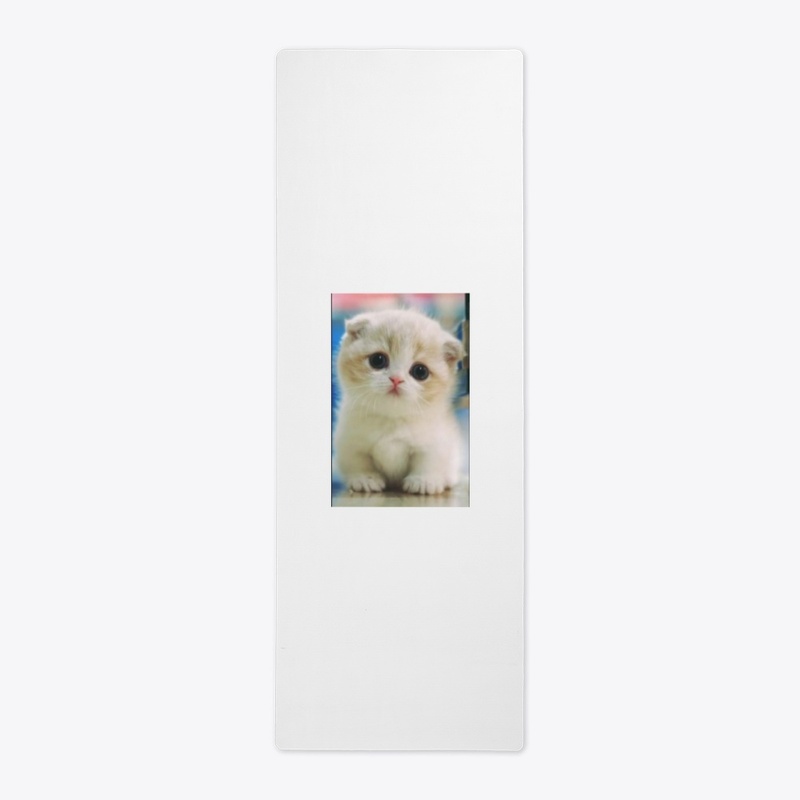 Cute cat design apparel
