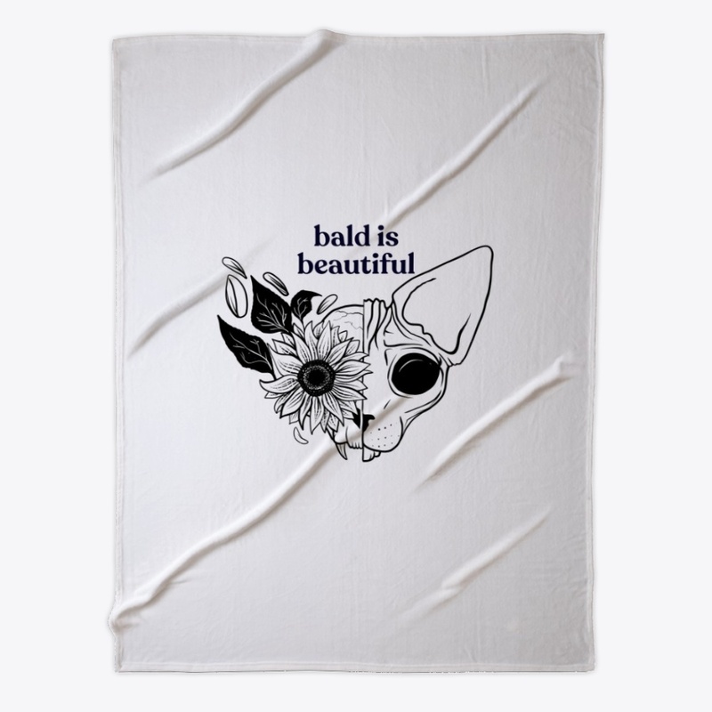 Bald is Beautiful - Sphynx Cat Art - Sun