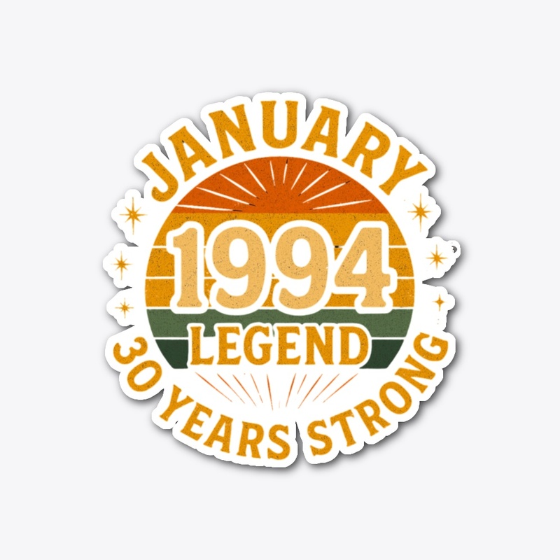 January 1994 Legend - 30 Years Strong 