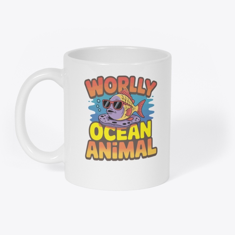 Worldly Ocean Animal T-Shirt 