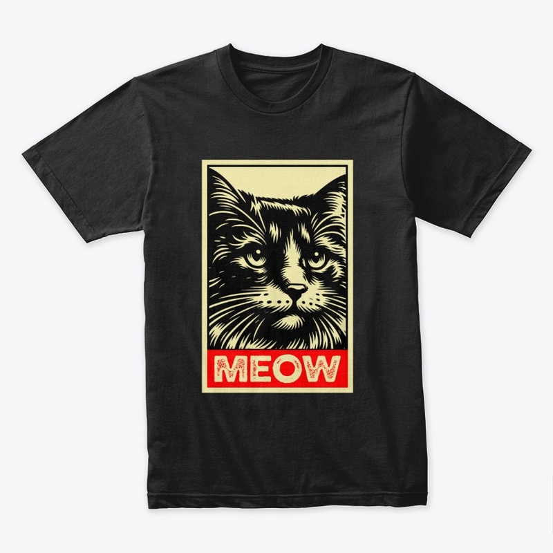 Meow Cat Tee