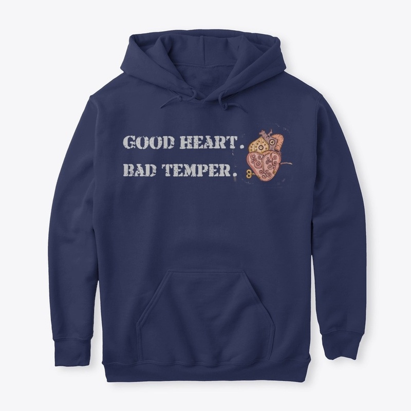 Good Heart. Bad Temper. Steampunk heart
