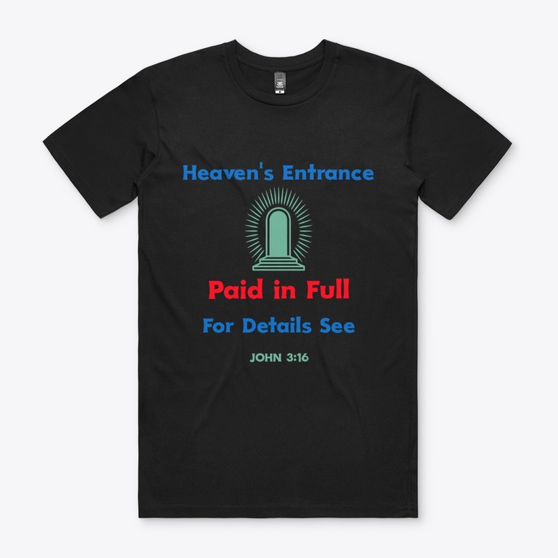 Heaven's Entrance John 3:16 Green Accent