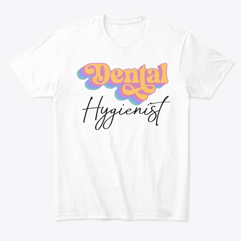 Dental Hygienist Retro Design T-Shirt