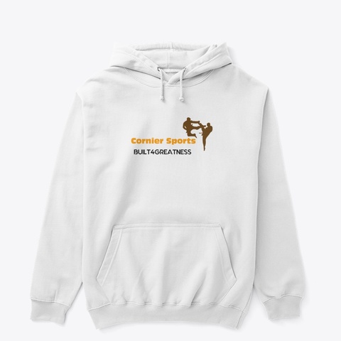 Cs Karate White T-Shirt Front