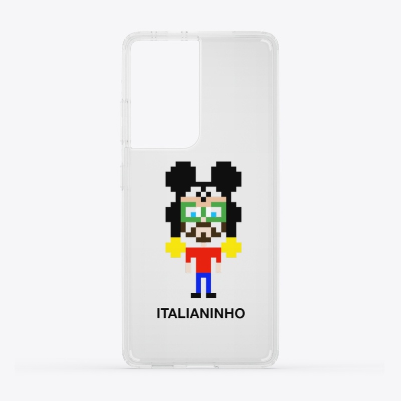 Capinha samsung clear italianinho
