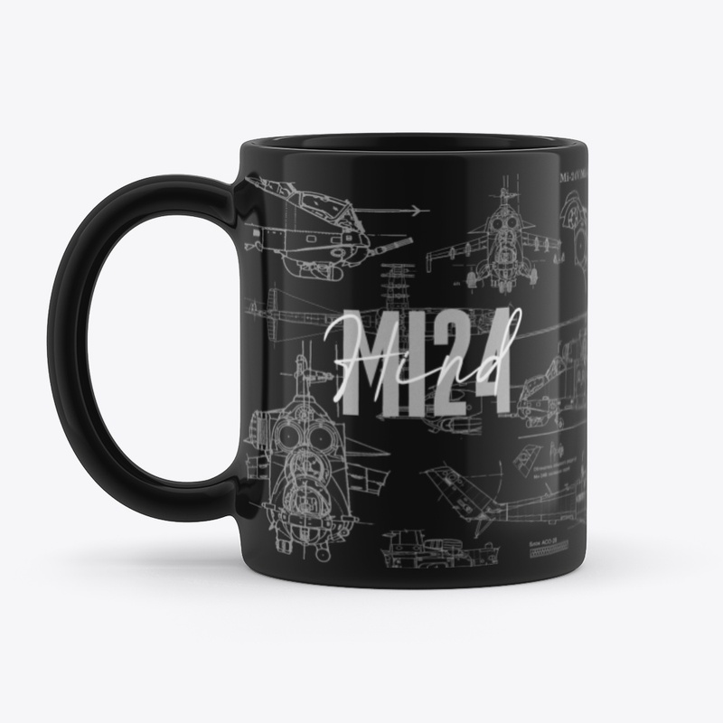 Mi-24 Hind Mug: Fuel Your Warrior Spirit