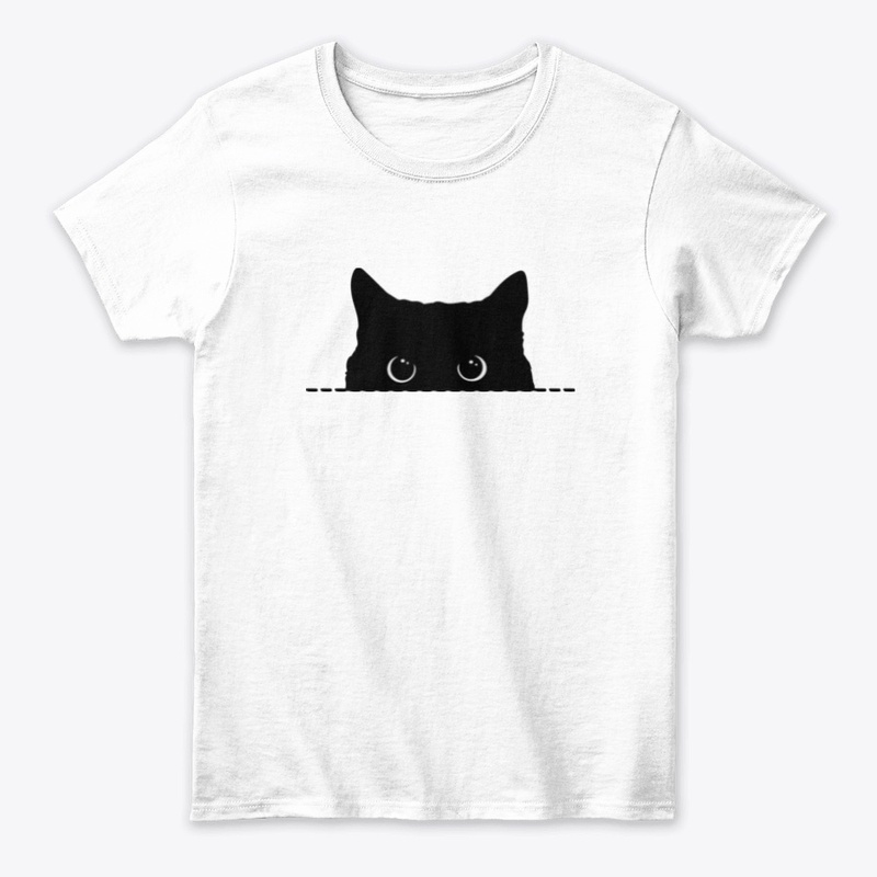 Cat peeking