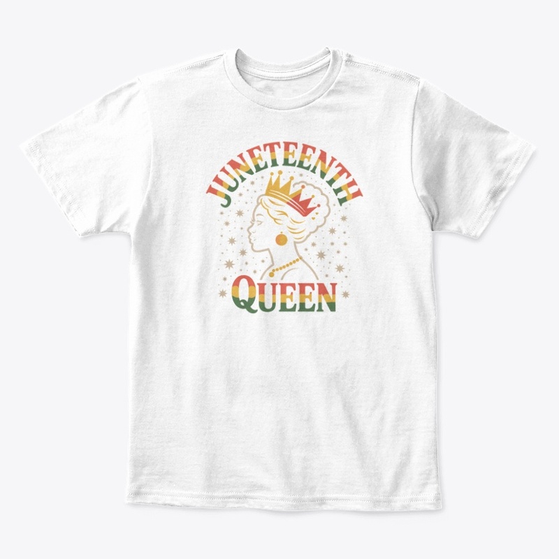 Queen Crown Afro Graphic