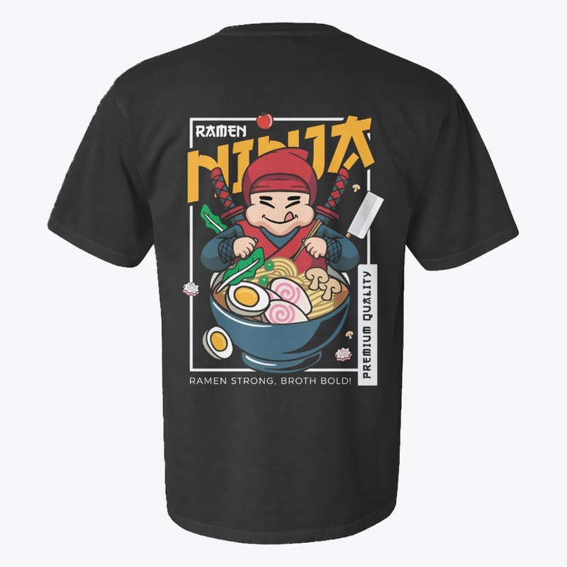 Ramen Lover T-Shirt – Japanese Samurai