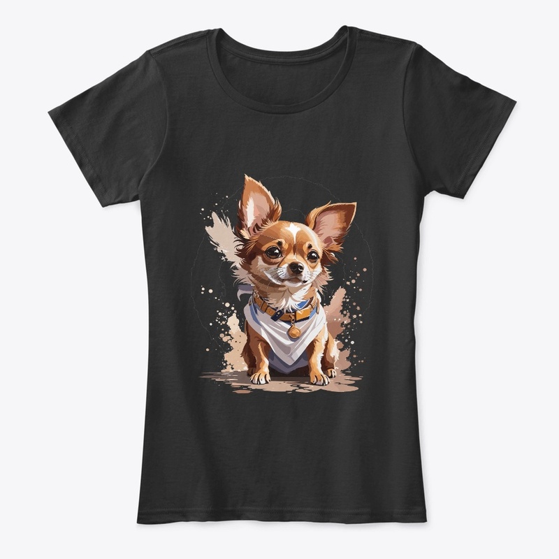 brown chihuahua dog looking adorable