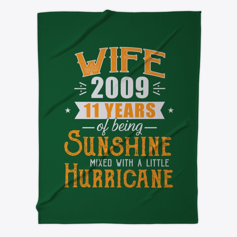 Wife Since 2009 11th Wedding Anniversary