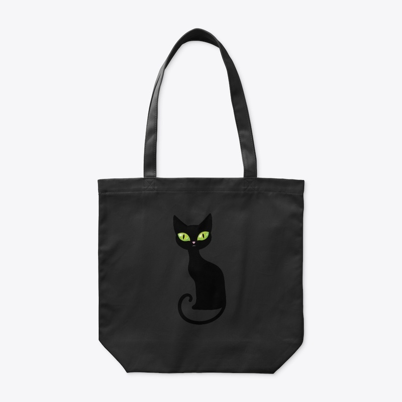 Black Cat with Green Eyes! Anime  eyes .