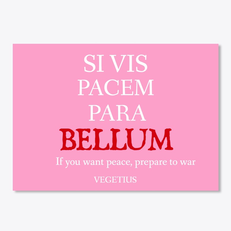 Si vis Pacem para Bellum latin quote
