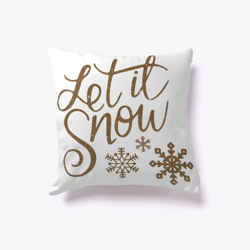 Let it snow - gold