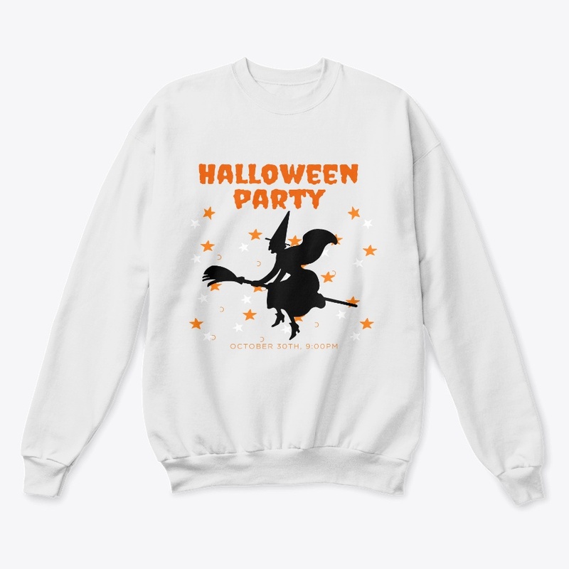 Halloween - Sorciere sur balaie
