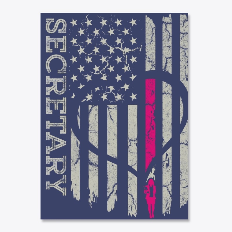 US Flag Secretary Blanket