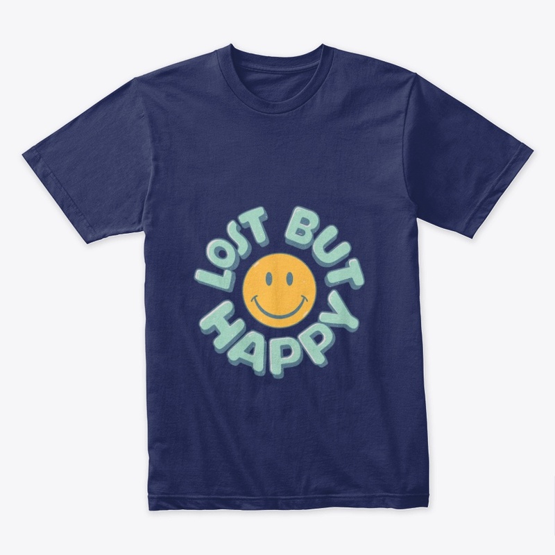 Lost But Happy Retro Smiley  😀