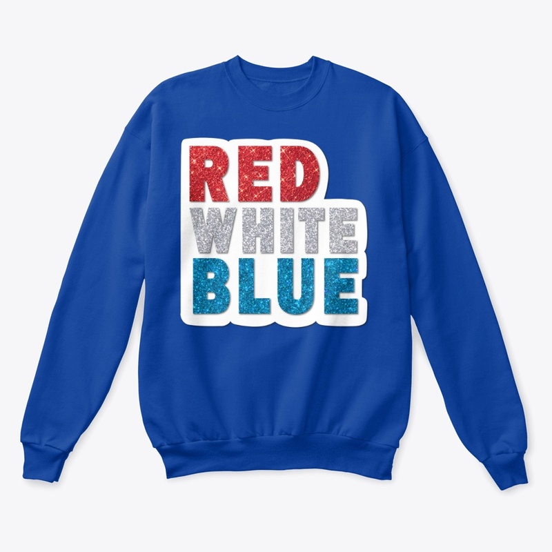 Red White Blue Customised T-Shirts 