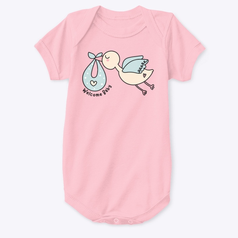 Welcoming baby onesie