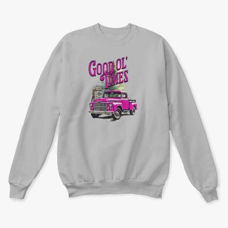 Good Ol' Times Pink truck