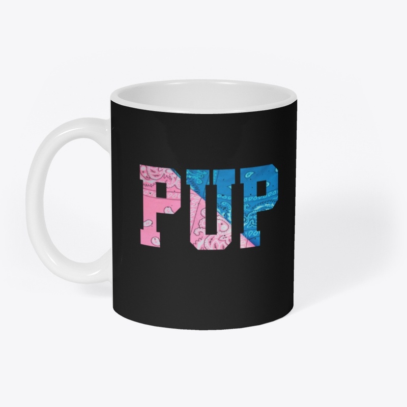 PUP Trans Flag Bandana