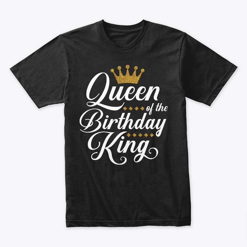 Queen Of The Birthday King Gold Crown