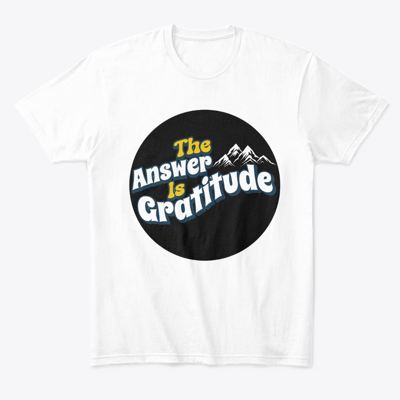 Show your inner gratitude with our Tee