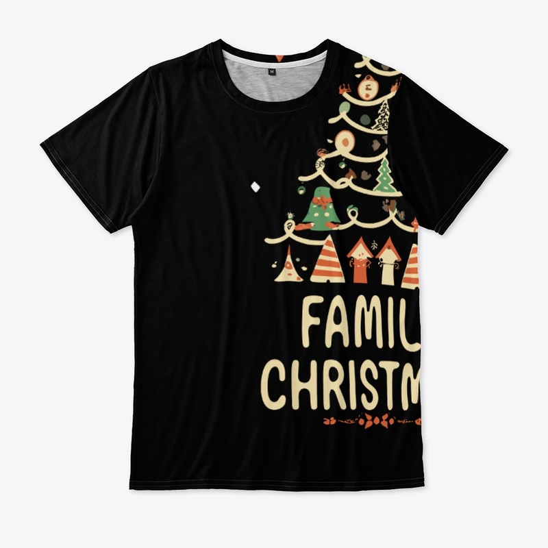 Falimy christmas t shirt design